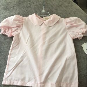 Rosalina Smocked Pink Top 6Y